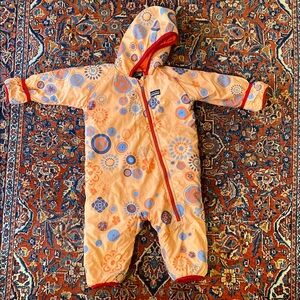 Patagonia insulated winter suit 12mo to 18mo